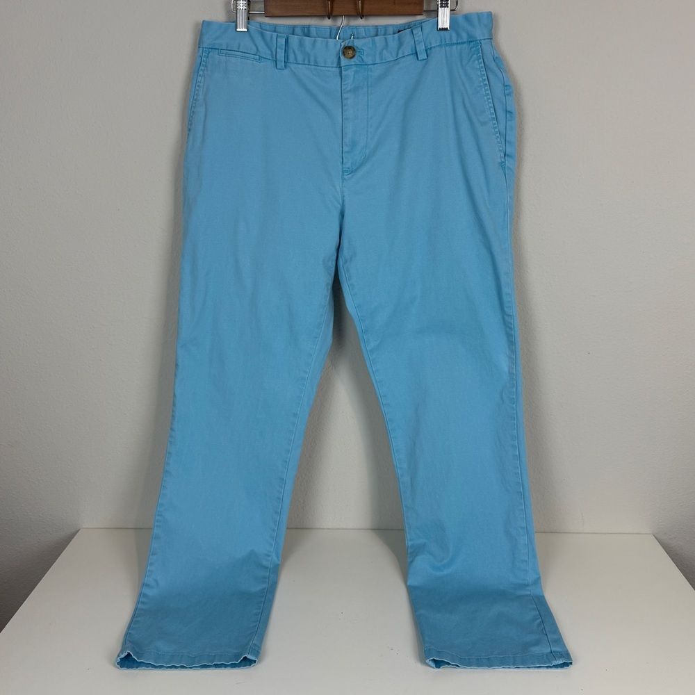Vineyard Vines Turquoise Blue Chino Pants 36x32